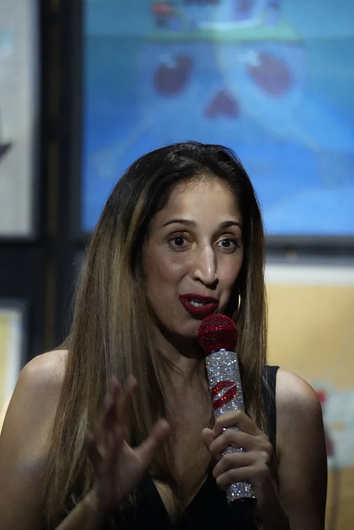 Stand-up KSP — artiste au micro